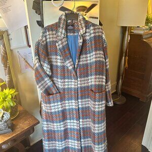 Angie Plaid Coat